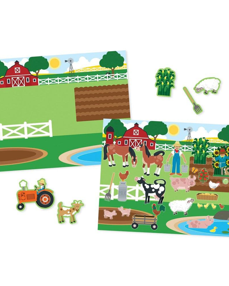 Cahier et autocollants réutilisables - Place l'animal dans son habitat - Art & bricolage - Boutique LeoLudo - Melissa & Doug