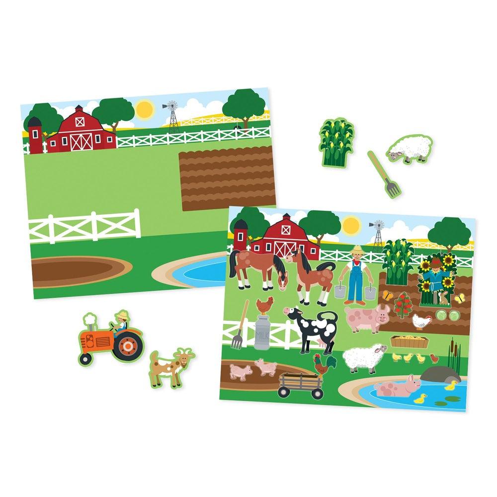 Cahier et autocollants réutilisables - Place l'animal dans son habitat - Art & bricolage - Boutique LeoLudo - Melissa & Doug