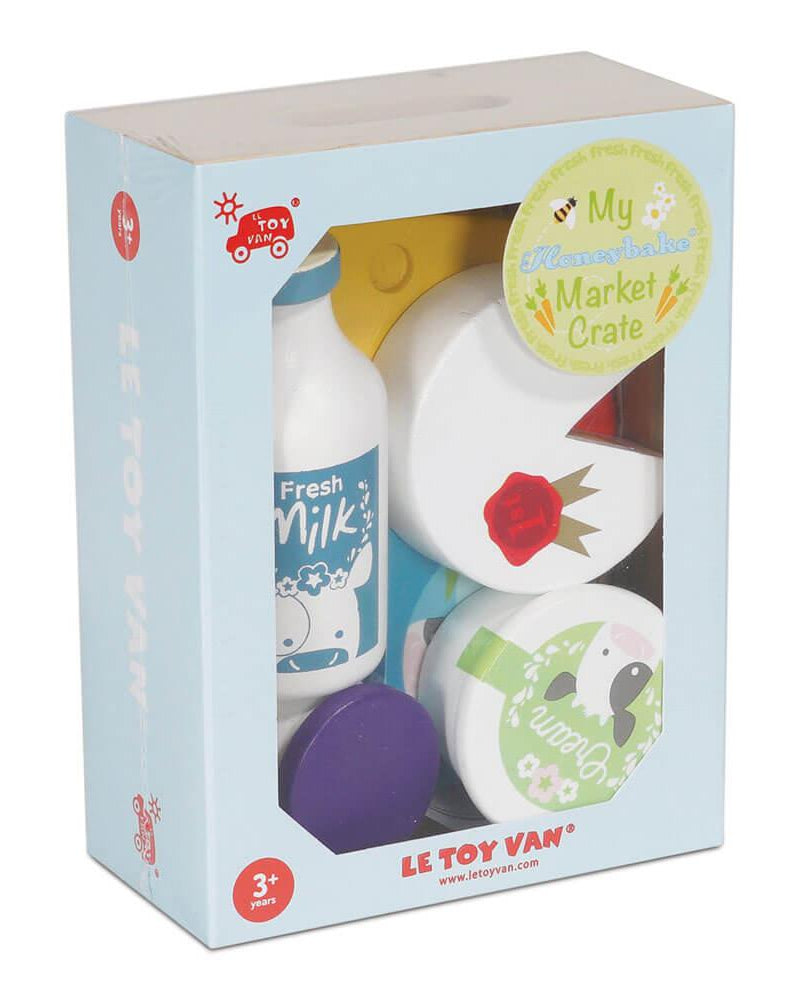 Caissette de fromage et produits laitiers - Jouets d'imitation - Boutique LeoLudo - Le Toy Van