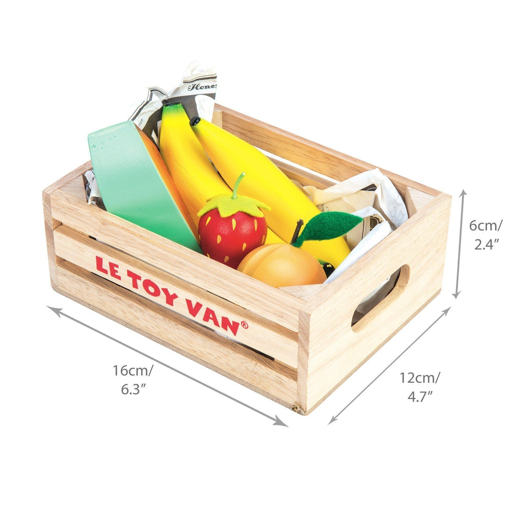 Caissette de fruits frais du marché-Le Toy Van-Boutique LeoLudo
