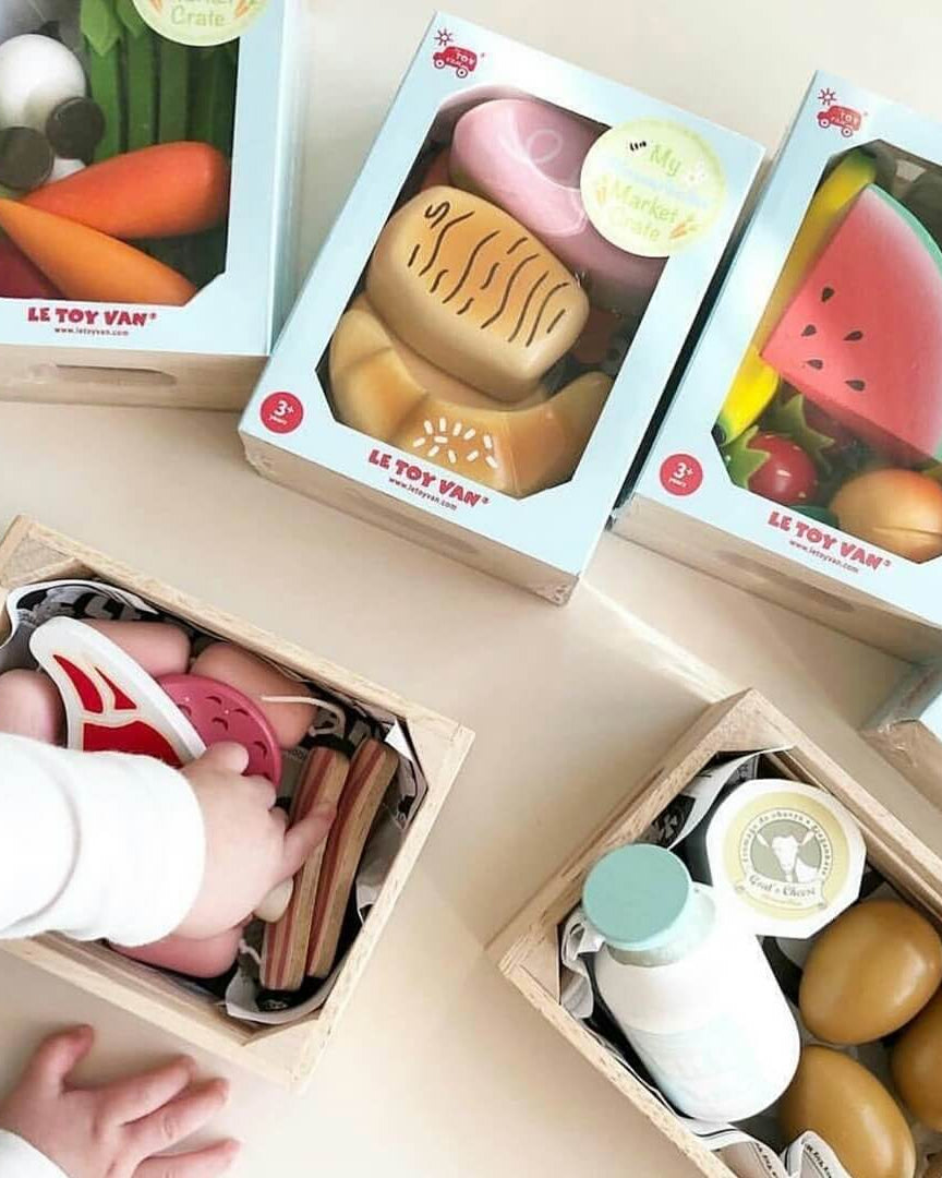 Caissette de légumes frais du marché - Jouets d'imitation - Boutique LeoLudo - Le Toy Van