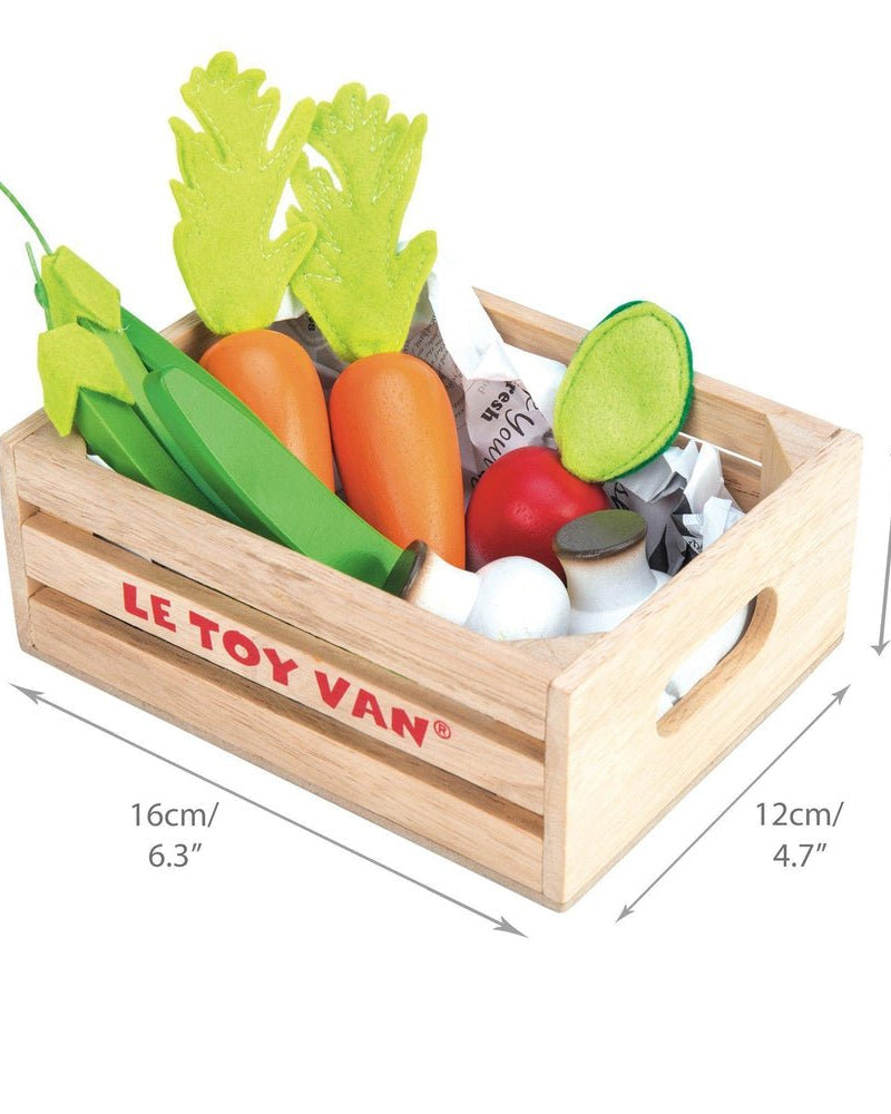 Caissette de légumes frais du marché - Jouets d'imitation - Boutique LeoLudo - Le Toy Van