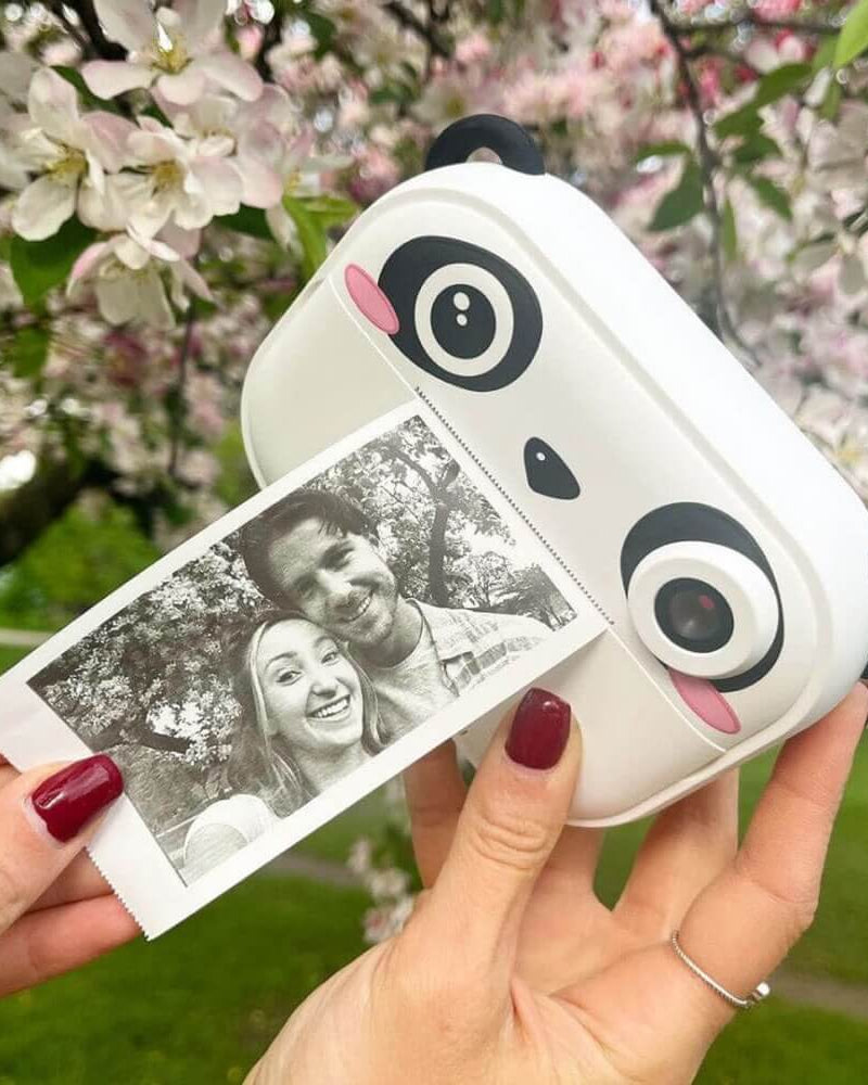 Caméra numérique à impression instantanée - Koko le panda (modèle P) - Jeux électroniques - Boutique LeoLudo - Kidamento