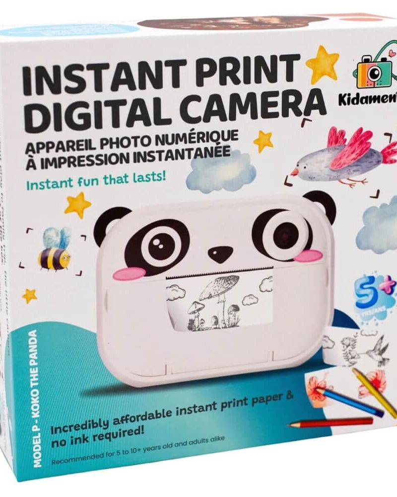 Caméra numérique à impression instantanée - Koko le panda (modèle P) - Jeux électroniques - Boutique LeoLudo - Kidamento