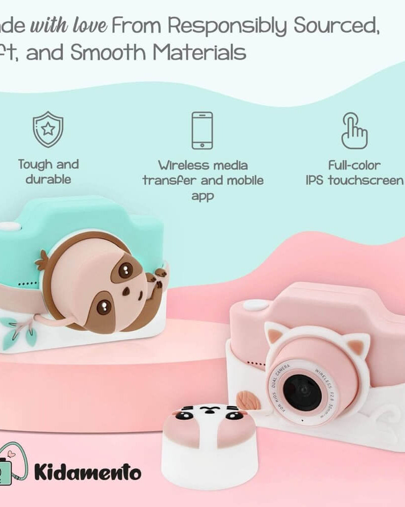 Caméra numérique photo et vidéo - Zippy le paresseux (modèle K) - Jeux électroniques - Boutique LeoLudo - Kidamento