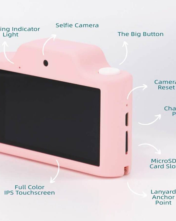 Caméra numérique photo + vidéo - Meowie le chat (modèle K) - Jeux électroniques - Boutique LeoLudo - Kidamento