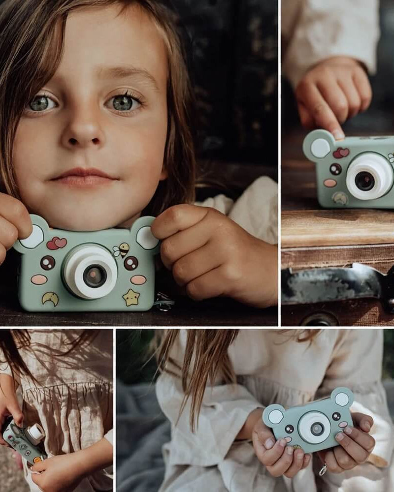Caméra numérique photo + vidéo - Mikayo l'ourson (modèle C) - Jeux électroniques - Boutique LeoLudo - Kidamento