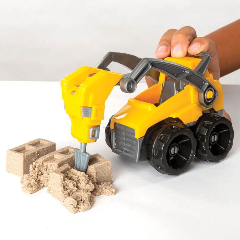 Camion de construction: creuser et démolir - Art & bricolage - Boutique LeoLudo - Kinetic Sand