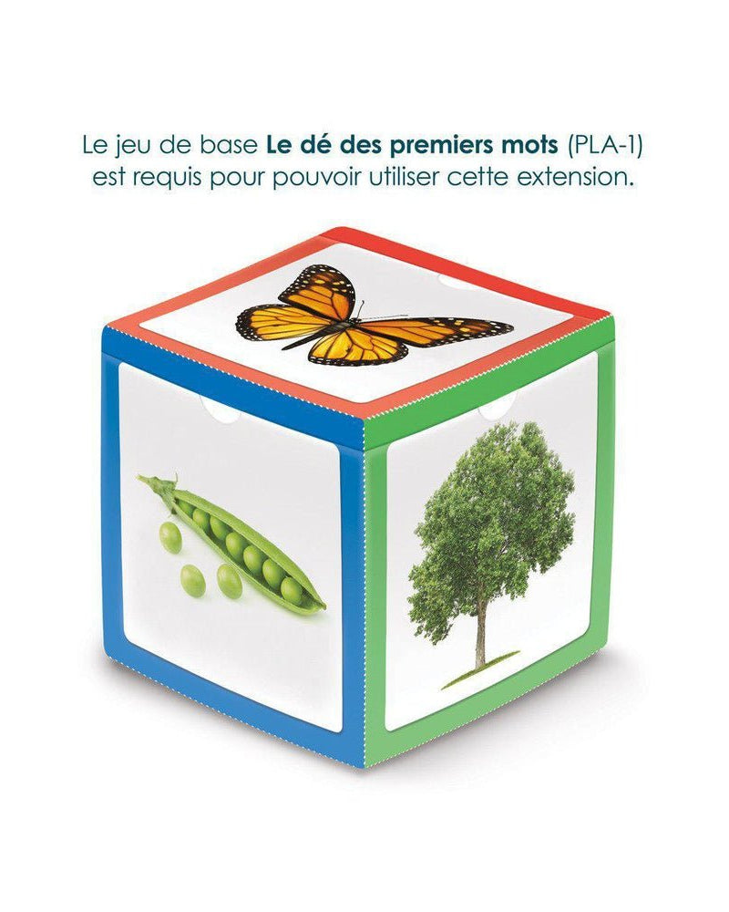 Cartes supplémentaires pour Dé des premiers mots - Jeux éducatifs - Boutique LeoLudo - Placote