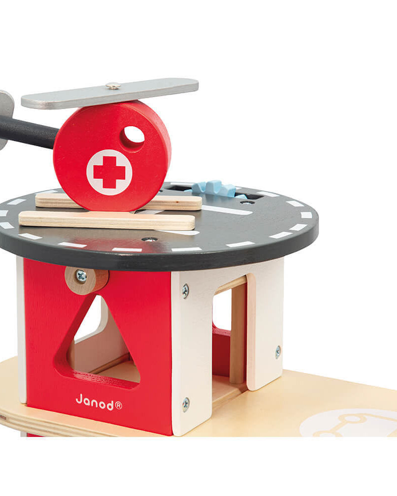 Caserne de pompiers Bolid - Ensembles de jeu - Boutique LeoLudo - Janod
