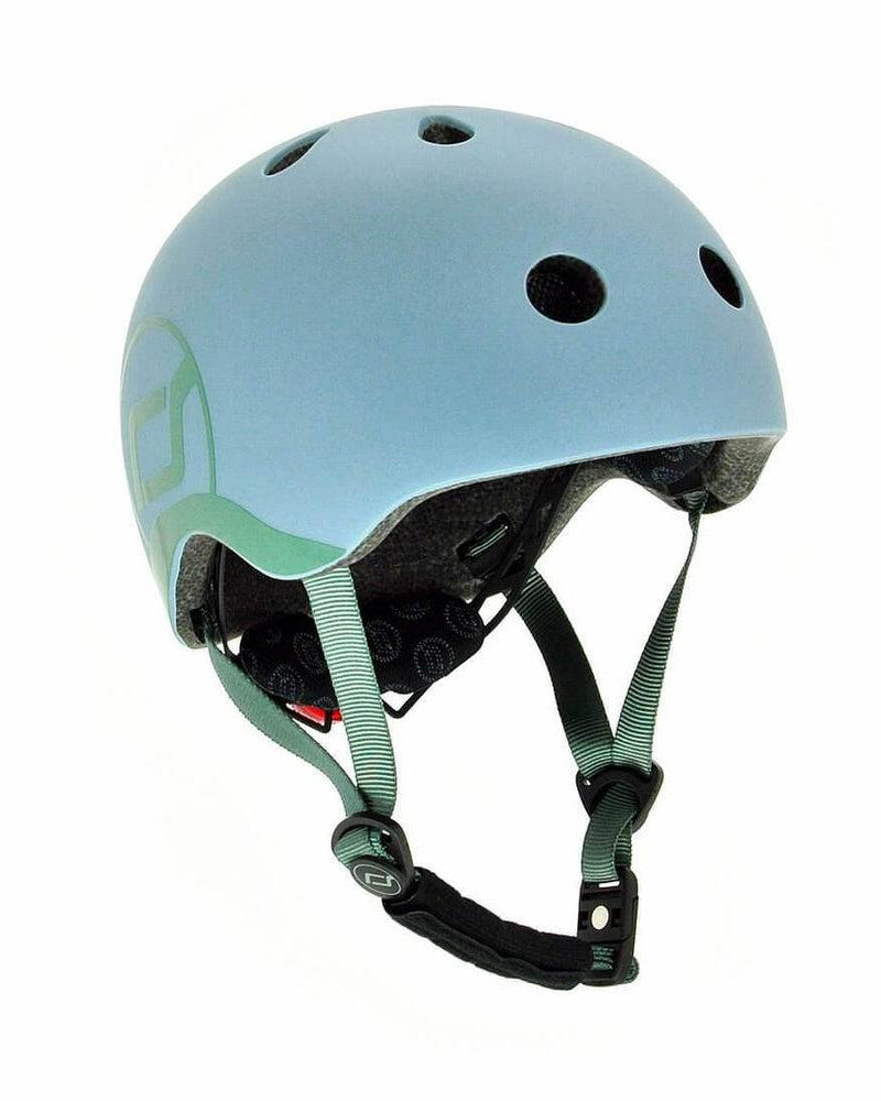 Casque Bleu Acier (XXS–S) - Jeux d'extérieur - Boutique LeoLudo - Scoot & Ride