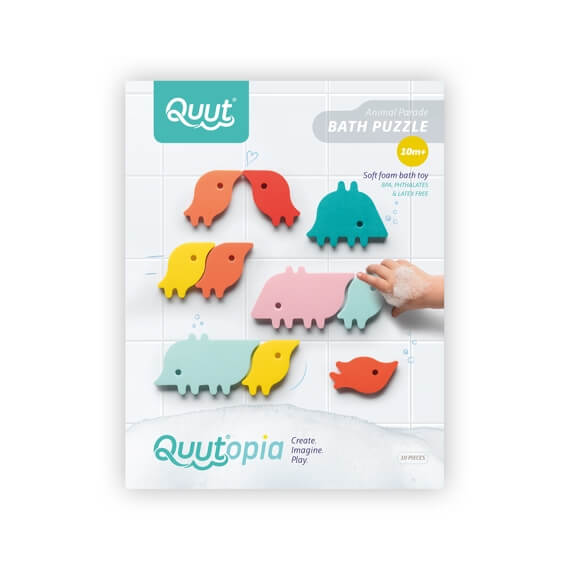 Casse - tête de bain - Défilé des animaux - Jouets de bain - Boutique LeoLudo - Quut