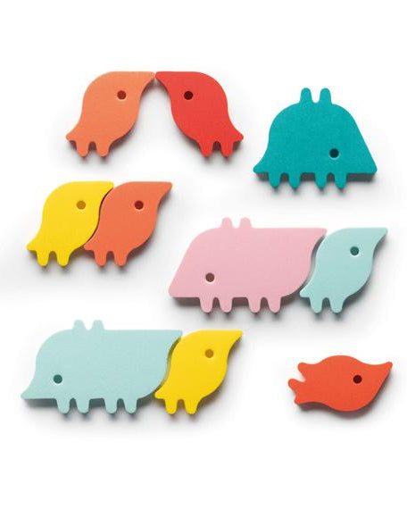 Casse - tête de bain - Défilé des animaux - Jouets de bain - Boutique LeoLudo - Quut
