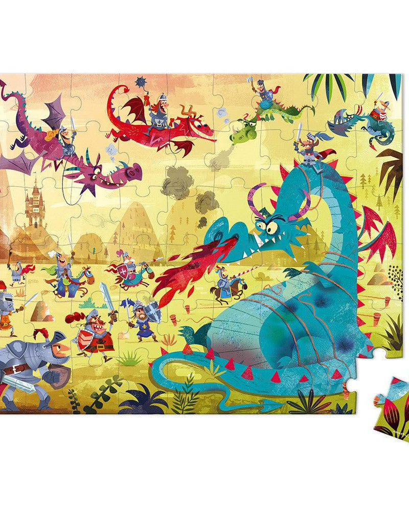 Casse - tête - Dragons (54 pcs) - Casse - têtes - Boutique LeoLudo - Janod