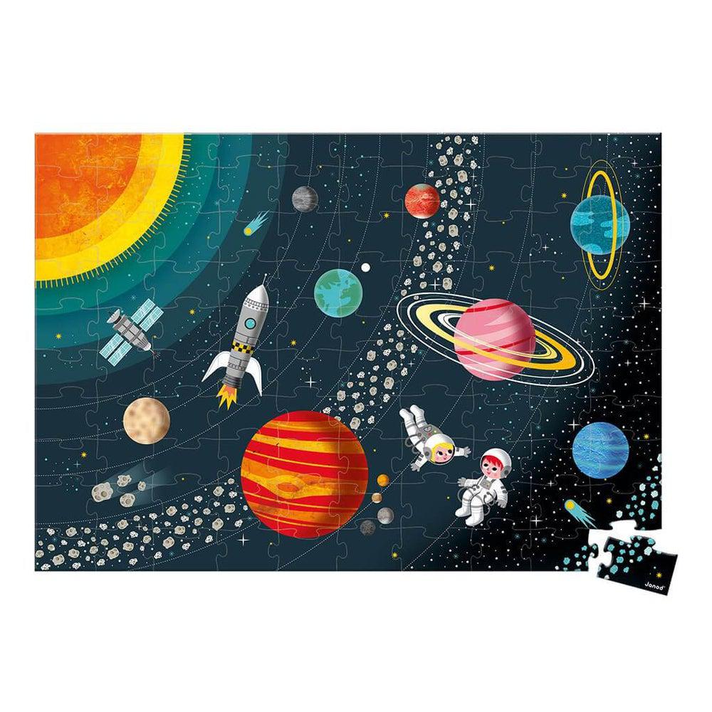 Casse-tête éducatif - Système solaire (100 pc)-Janod-Boutique LeoLudo