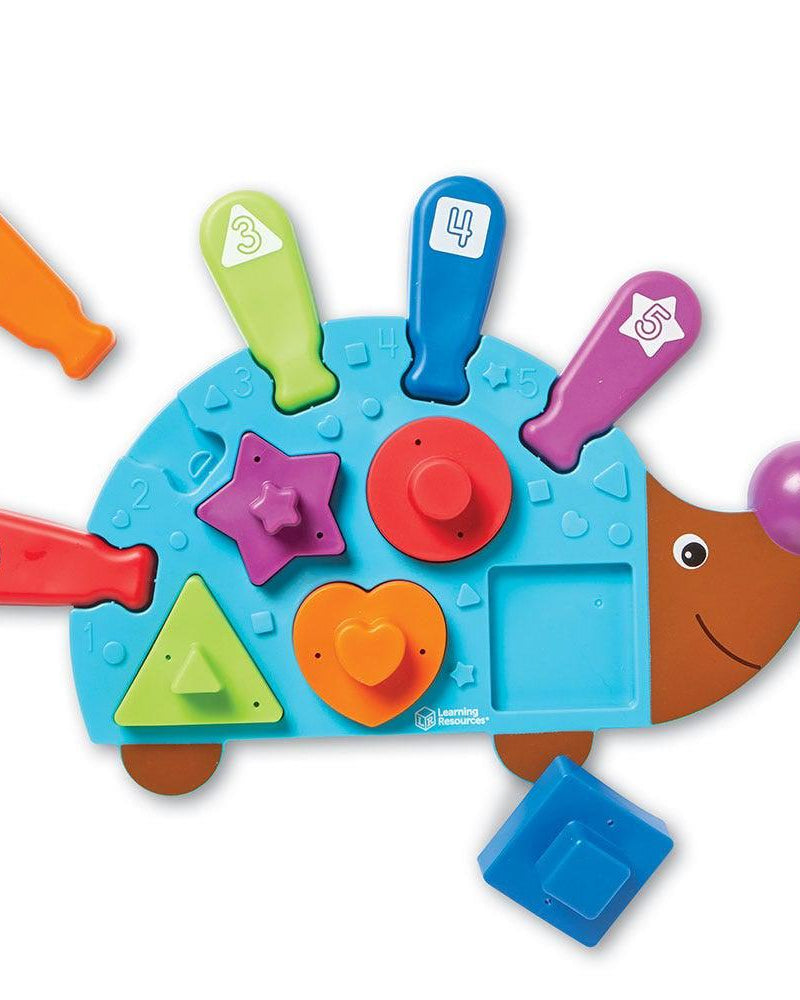 Casse - tête et trieur de formes Spike le hérisson de motricité fine - Jeux éducatifs - Boutique LeoLudo - Learning Resources