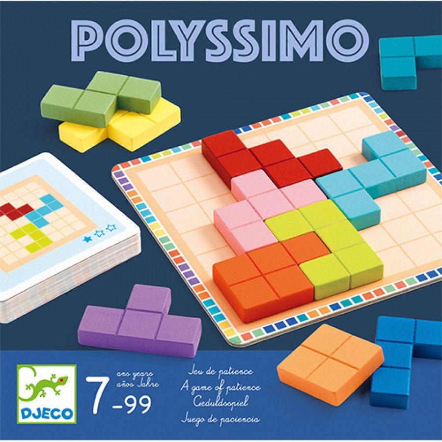 Casse - tête logique Polyssimo - Jeux de logique - Boutique LeoLudo - Djeco