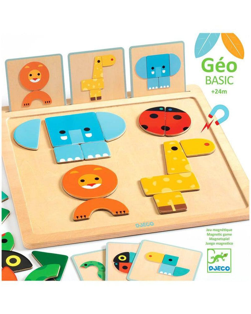 Casse - tête magnétique GeoBasic - Casse - têtes - Boutique LeoLudo - Djeco