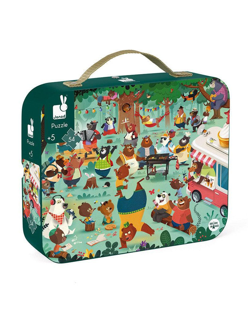 Casse - tête - Ours (54 pcs) - Casse - têtes - Boutique LeoLudo - Janod