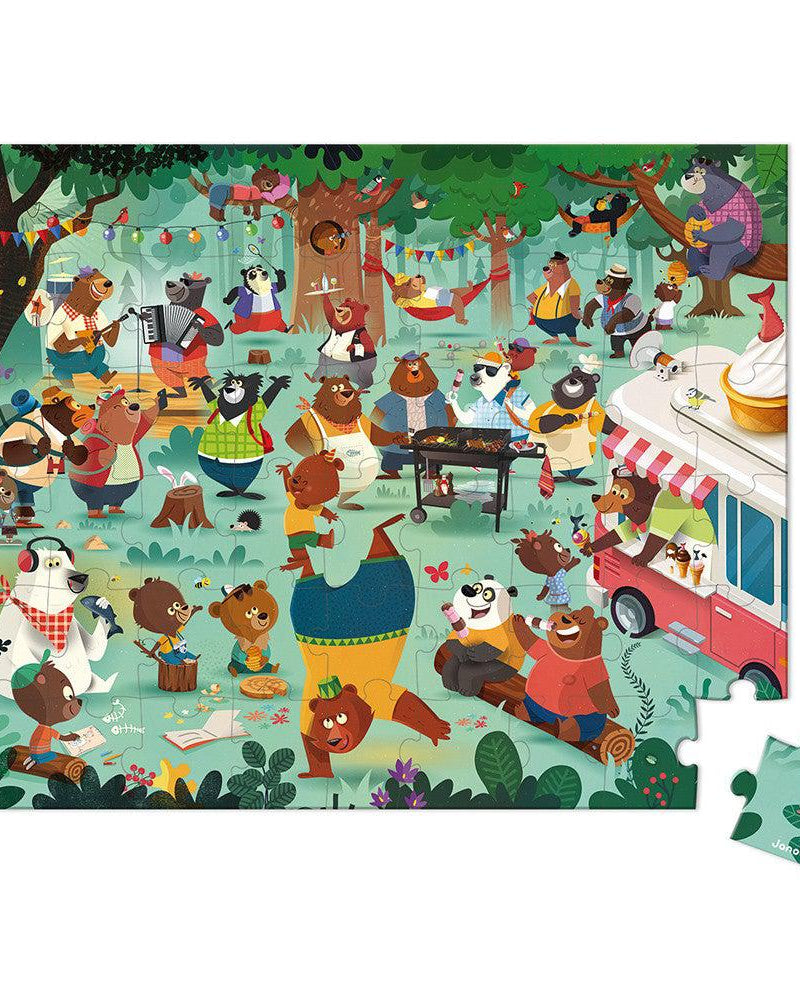 Casse - tête - Ours (54 pcs) - Casse - têtes - Boutique LeoLudo - Janod