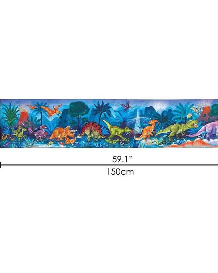 Casse - tête phosphorescent - Dinosaures (200 pcs) - Casse - têtes - Boutique LeoLudo - Hape