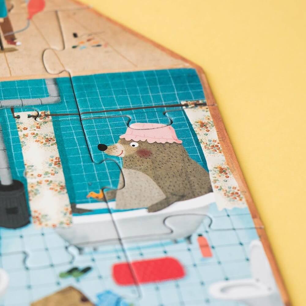 Casse - tête reversible - Bienvenue chez moi (36 pcs) - Casse - têtes - Boutique LeoLudo - Londji