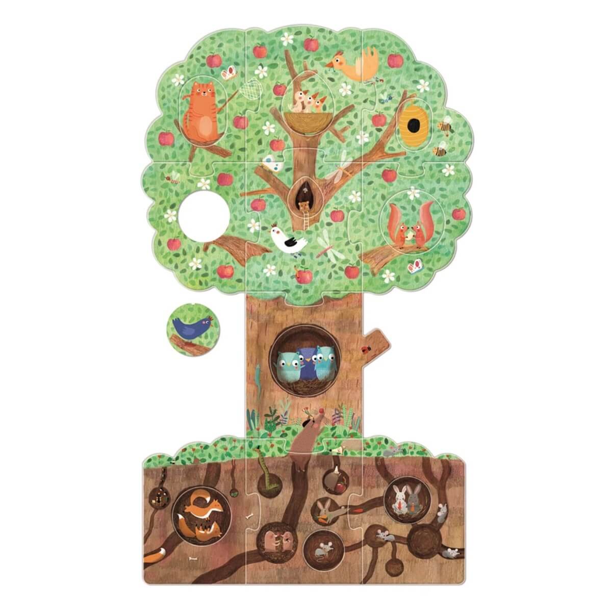 Casse - tête reversible - Mon petit pommier (20 pcs) - Casse - têtes - Boutique LeoLudo - Londji