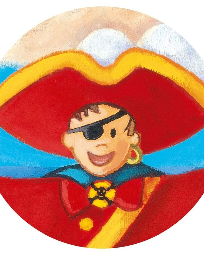 Casse - tête silhouette - Pirate et son trésor (36 pcs) - Casse - têtes - Boutique LeoLudo - Djeco