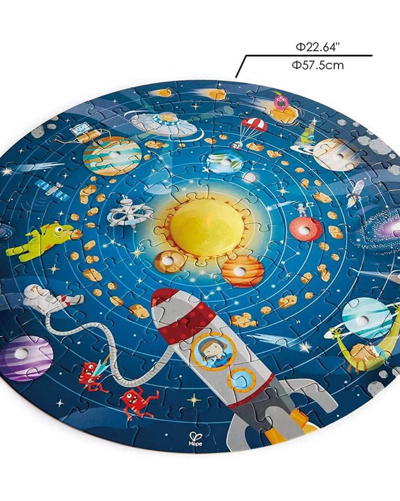 Casse tête - Système solaire (102 pcs) - Casse - têtes - Boutique LeoLudo - Hape