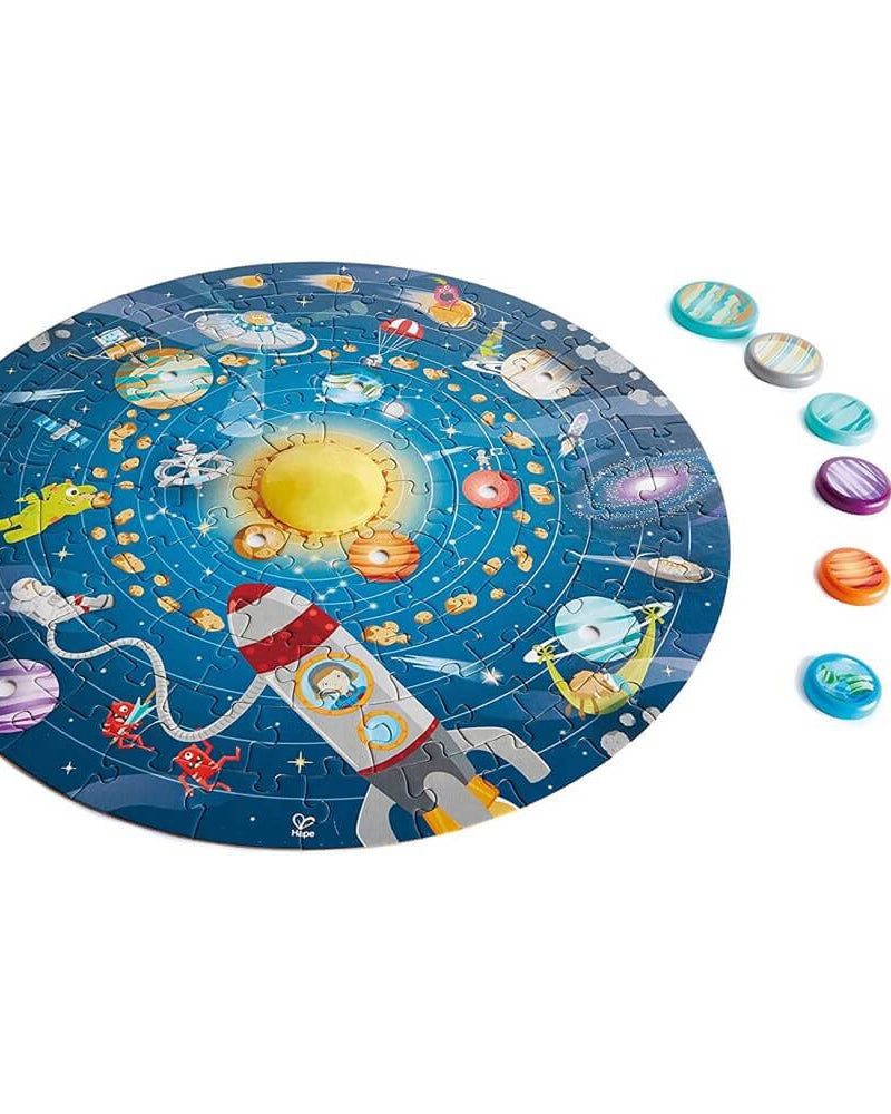 Casse tête - Système solaire (102 pcs) - Casse - têtes - Boutique LeoLudo - Hape