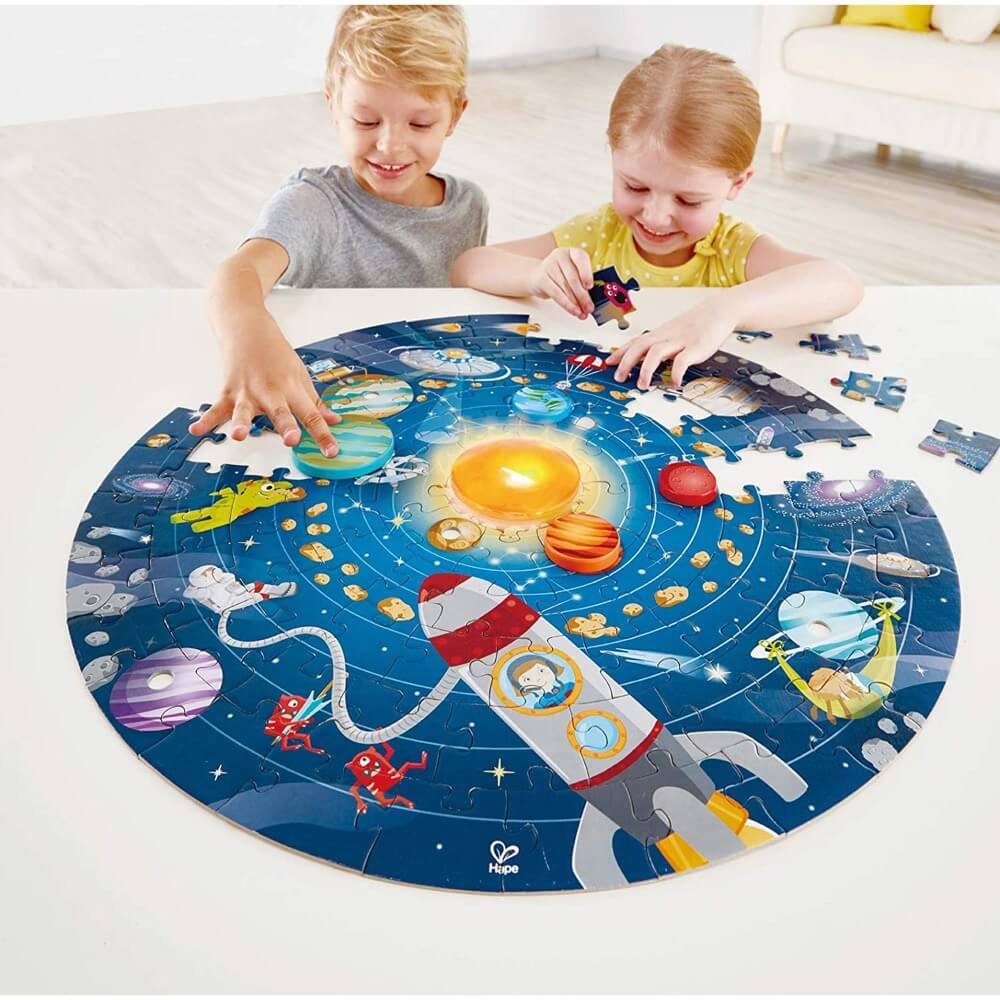 Casse tête - Système solaire (102 pcs) - Casse - têtes - Boutique LeoLudo - Hape