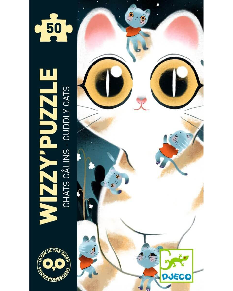 Casse - tête Wizzy - Chats câlins (50 pcs) - Casse - têtes - Boutique LeoLudo - Djeco