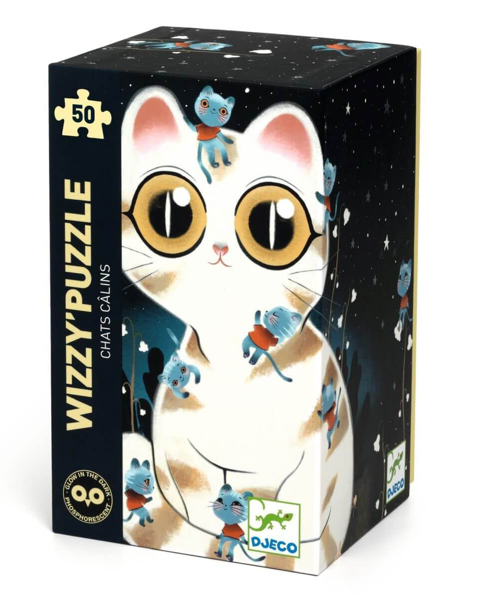 Casse - tête Wizzy - Chats câlins (50 pcs) - Casse - têtes - Boutique LeoLudo - Djeco