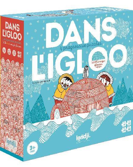 Casse - têtes évolutifs - Dans l'igloo (9 à 20 pcs) - Casse - têtes - Boutique LeoLudo - Londji