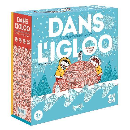 Casse-têtes évolutifs - Dans l'igloo (9 à 20 pcs)-Casse-têtes-Londji-Boutique LeoLudo