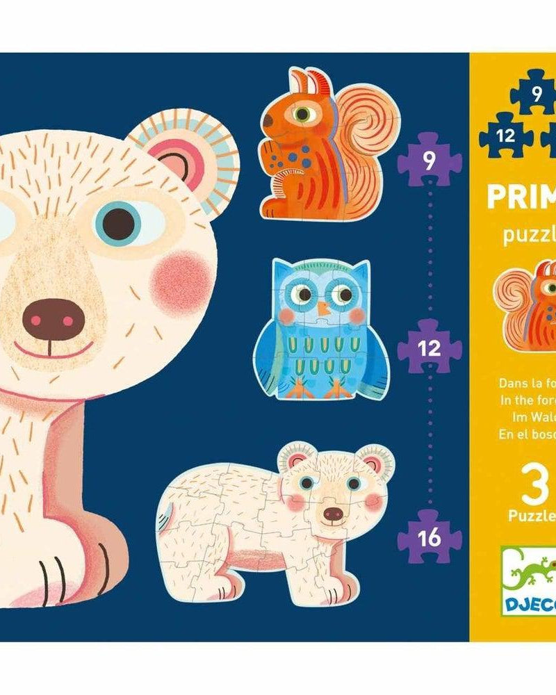 Casse - têtes géants - Dans la forêt (9 à 16 pcs) - Casse - têtes - Boutique LeoLudo - Djeco