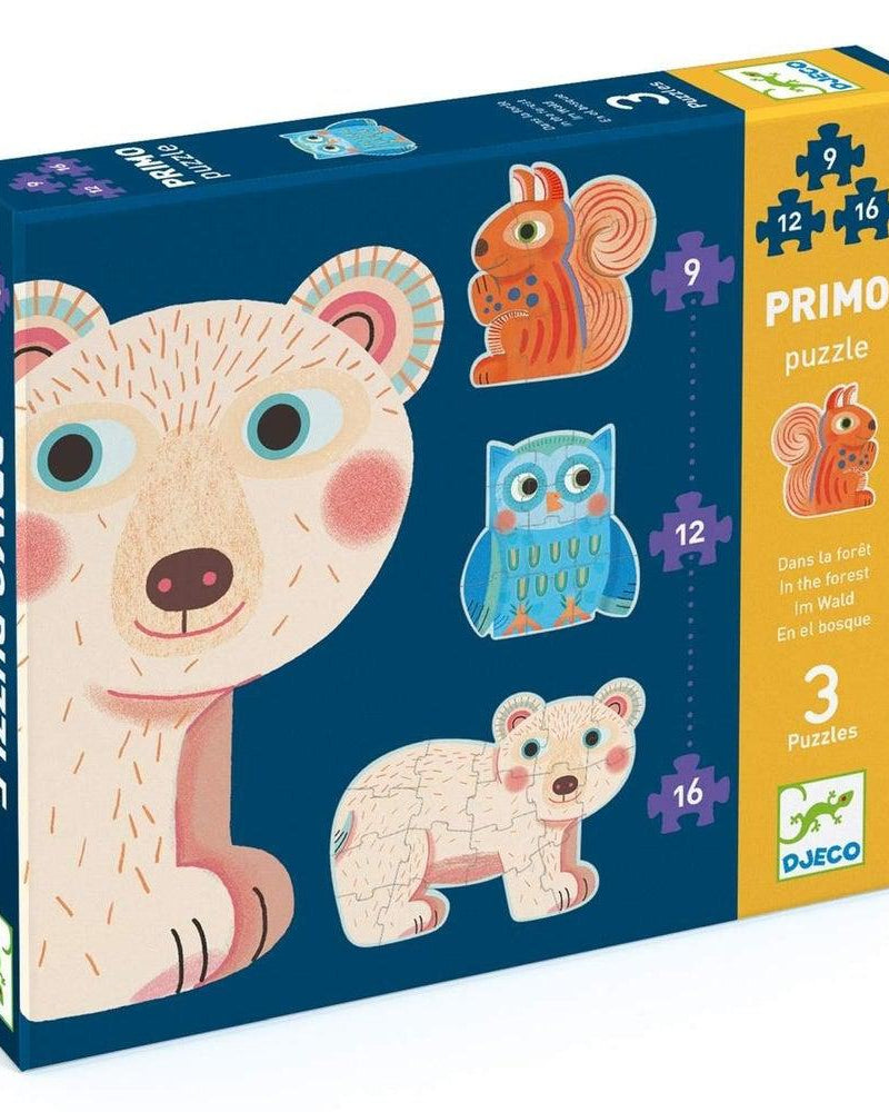Casse - têtes géants - Dans la forêt (9 à 16 pcs) - Casse - têtes - Boutique LeoLudo - Djeco