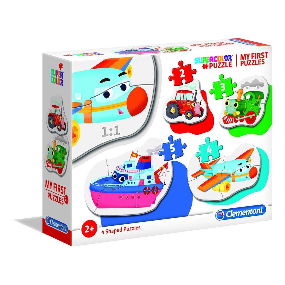 Casse - têtes - Moyens de transport (ensemble de 4) - Casse - têtes - Boutique LeoLudo - Clementoni