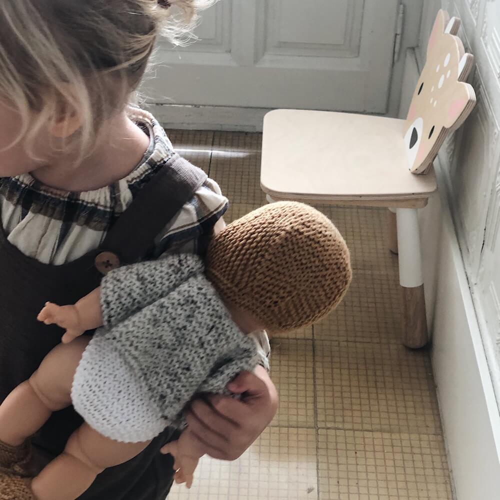 Chaise en bois Cerf de la Forêt - Meubles - Boutique LeoLudo - Tender Leaf Toys