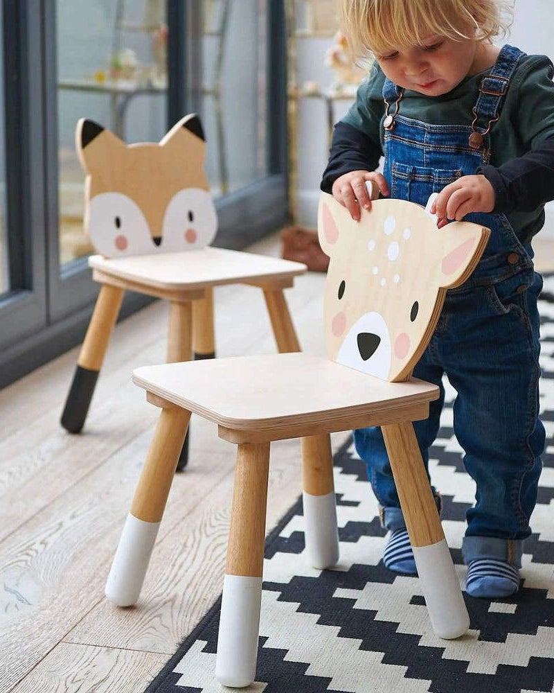Chaise en bois Cerf de la Forêt - Meubles - Boutique LeoLudo - Tender Leaf Toys