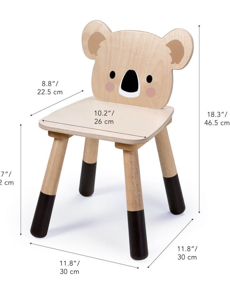 Chaise en bois Koala de la Forêt - Meubles - Boutique LeoLudo - Tender Leaf Toys