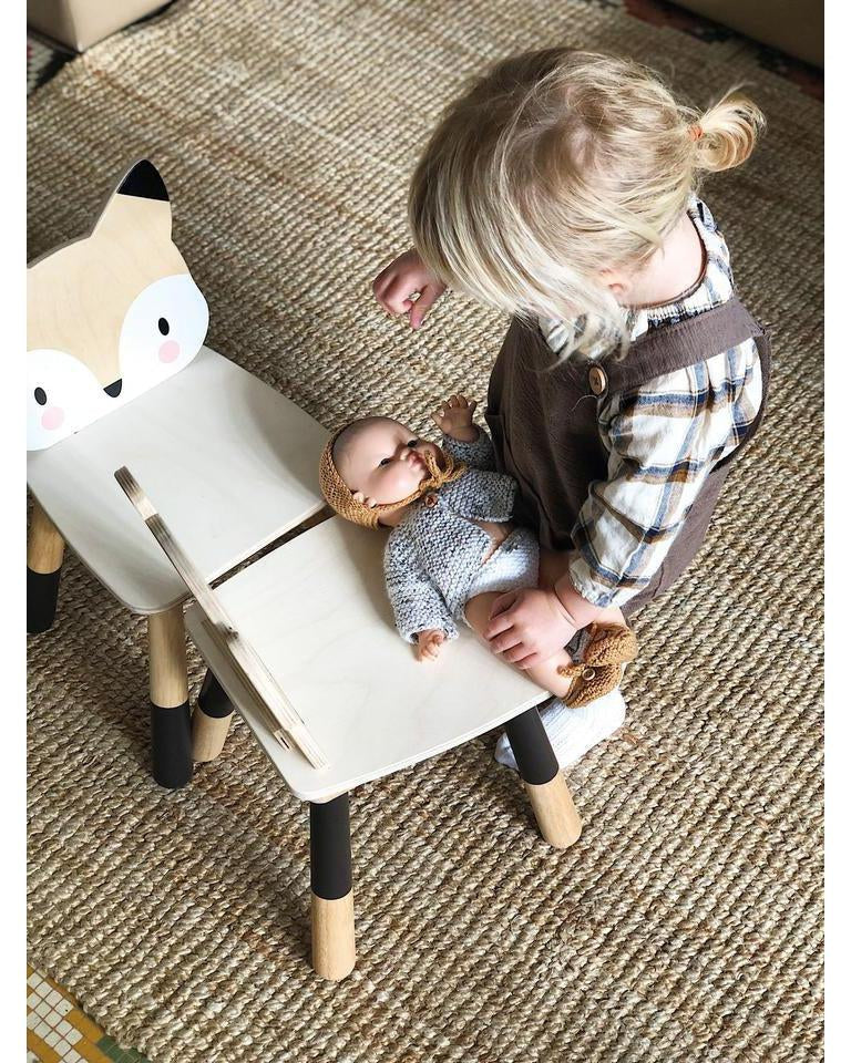 Chaise en bois Renard de la Forêt - Meubles - Boutique LeoLudo - Tender Leaf Toys