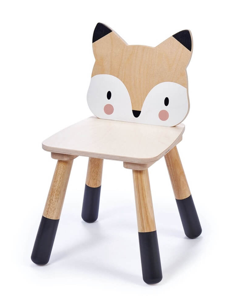 Chaise en bois Renard de la Forêt - Meubles - Boutique LeoLudo - Tender Leaf Toys