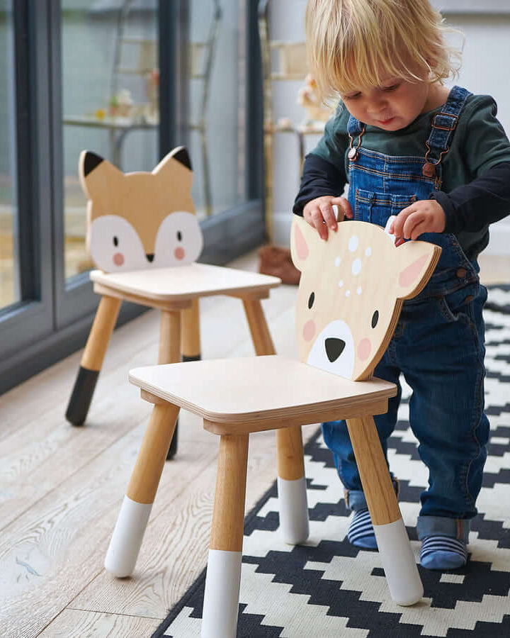 Chaise en bois Renard de la Forêt - Meubles - Boutique LeoLudo - Tender Leaf Toys