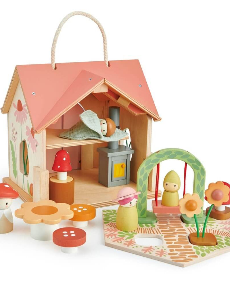 Chalet familial Rosewood - Ensembles de jeu - Boutique LeoLudo - Tender Leaf Toys