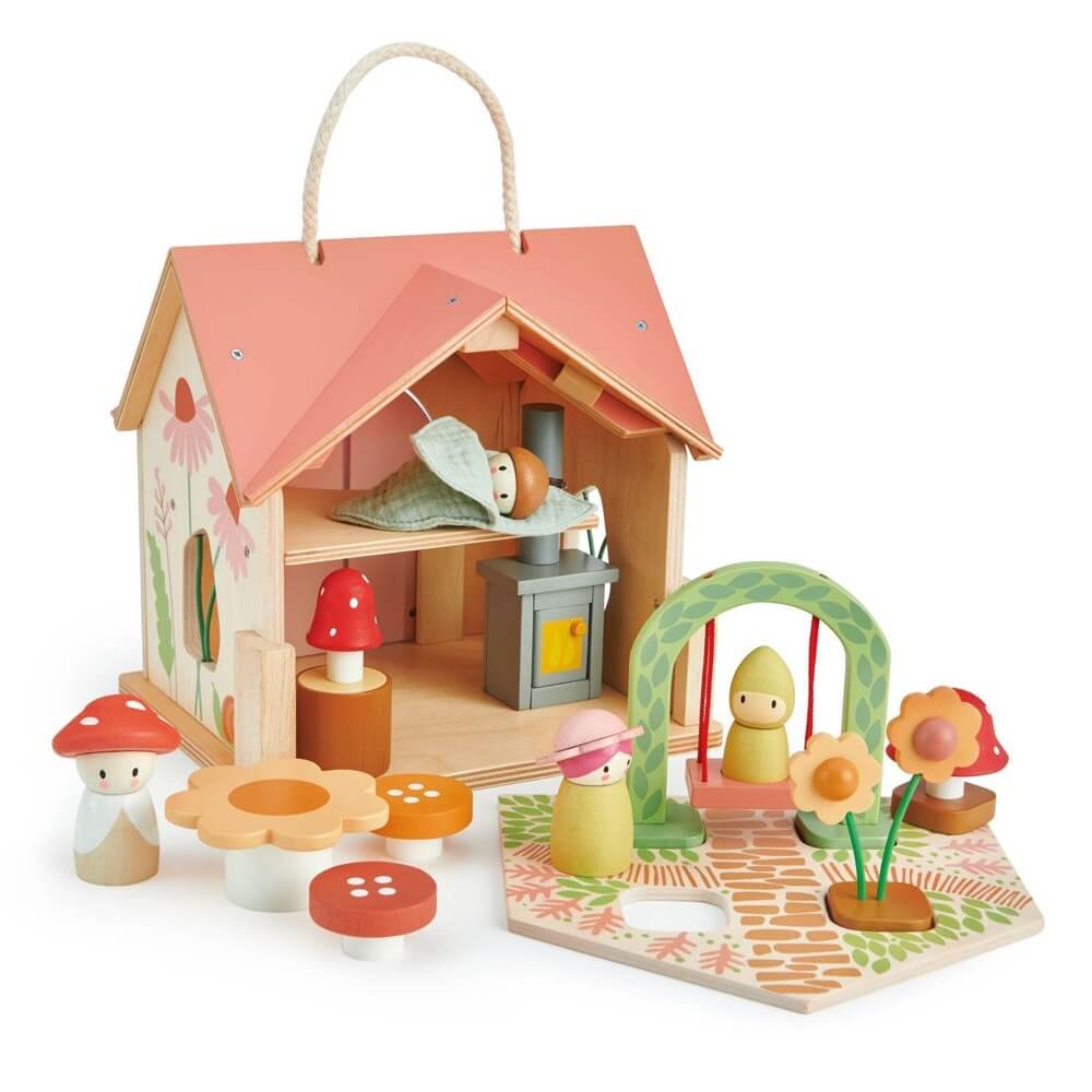 Chalet familial Rosewood - Ensembles de jeu - Boutique LeoLudo - Tender Leaf Toys