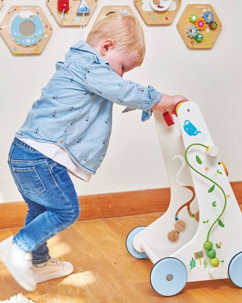 Chariot de marche d'éveil Petilou - Trotteurs - Boutique LeoLudo - Le Toy Van
