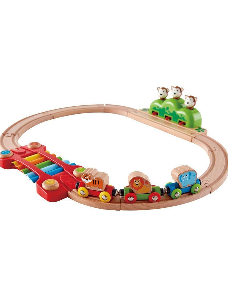Chemin de fer musical des singes - Ensembles de jeu - Boutique LeoLudo - Hape