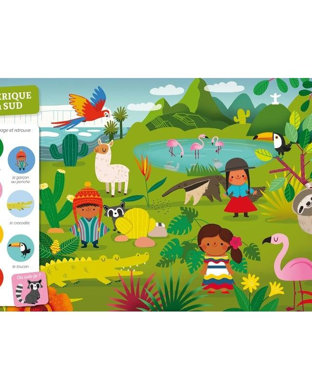 Cherche et trouve des tout - petits - Autour du monde - Livres - Boutique LeoLudo - Auzou