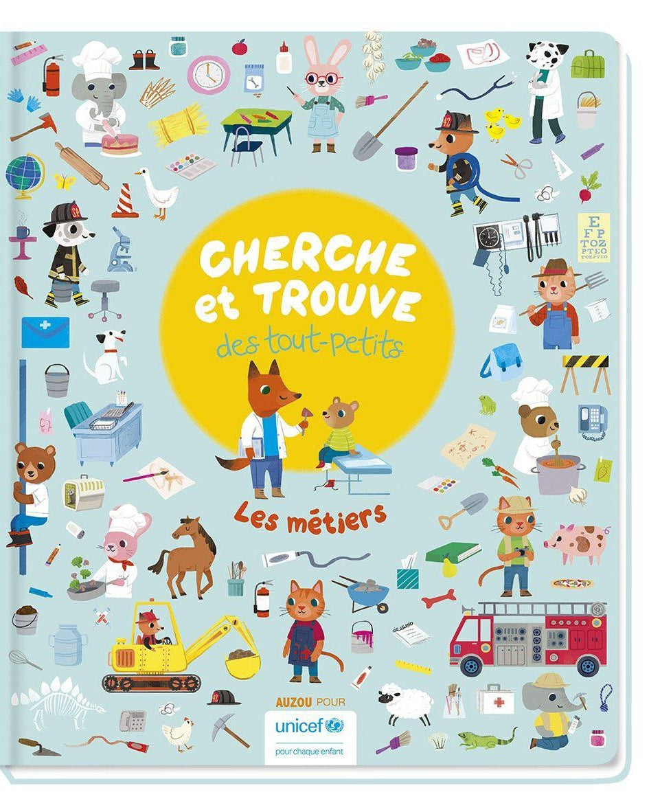 Cherche et trouve des tout - petits - Les métiers - Livres - Boutique LeoLudo - Auzou